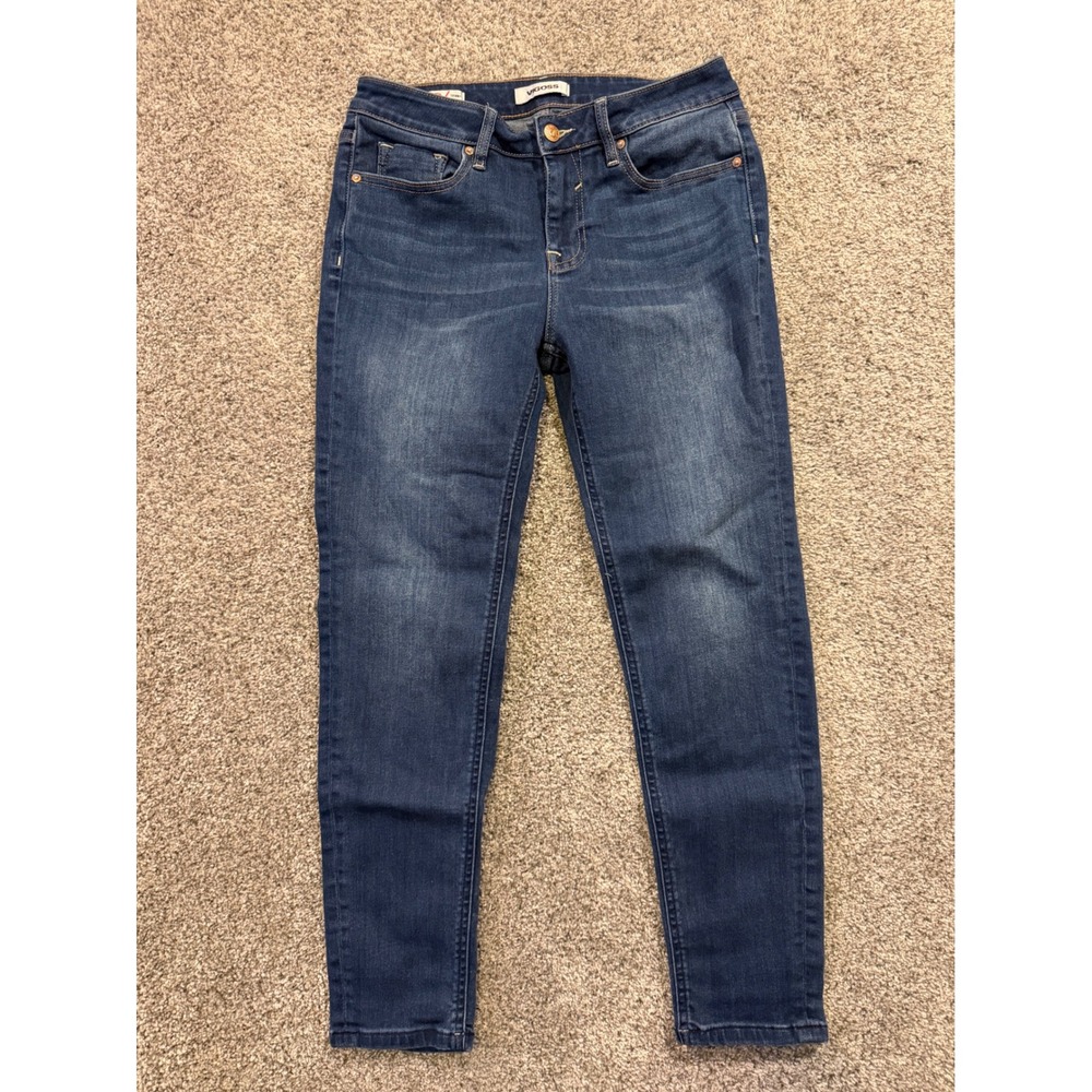 Vigoss Jeans Women 27 Blue Marley Skinny Medium Wash Stretch Denim Pants